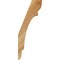 Ekena Millwork 4"W x 8"D x 20"H Olympic Rough Sawn Knee Brace, Western Red Cedar BRC04X08X20OLY00RWR - alternate 2
